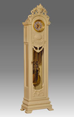 Grandfather Clock 516 lacquered and decoration with gold